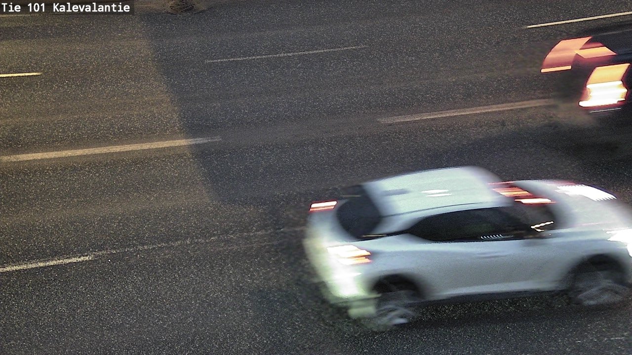 Weather Camera Image Road 101 Kalevalantie, Espoo, Uusimaa