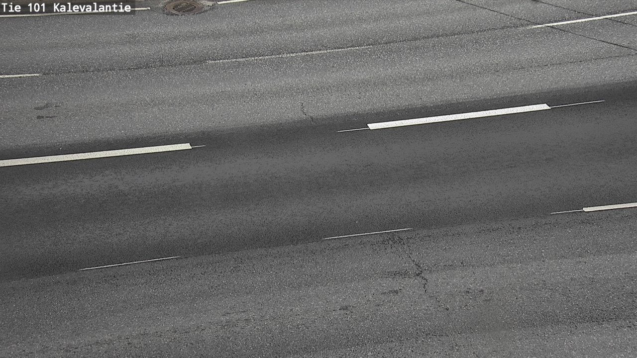 Weather Camera Image Väg 101 Kalevalantie, Espoo, Uusimaa
