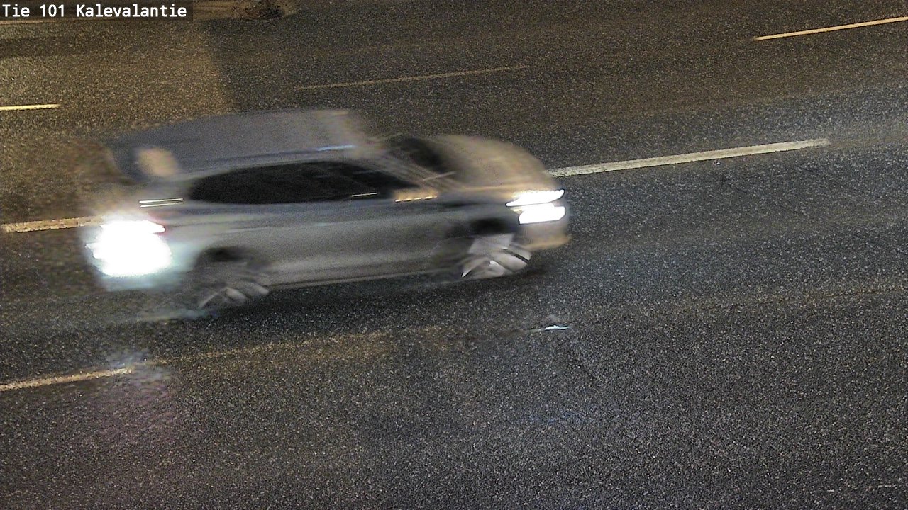 Weather Camera Image Väg 101 Kalevalantie, Espoo, Uusimaa