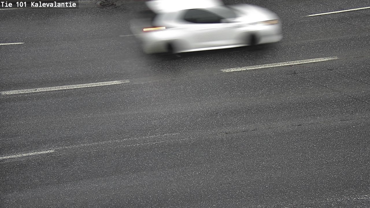 Weather Camera Image Väg 101 Kalevalantie, Espoo, Uusimaa