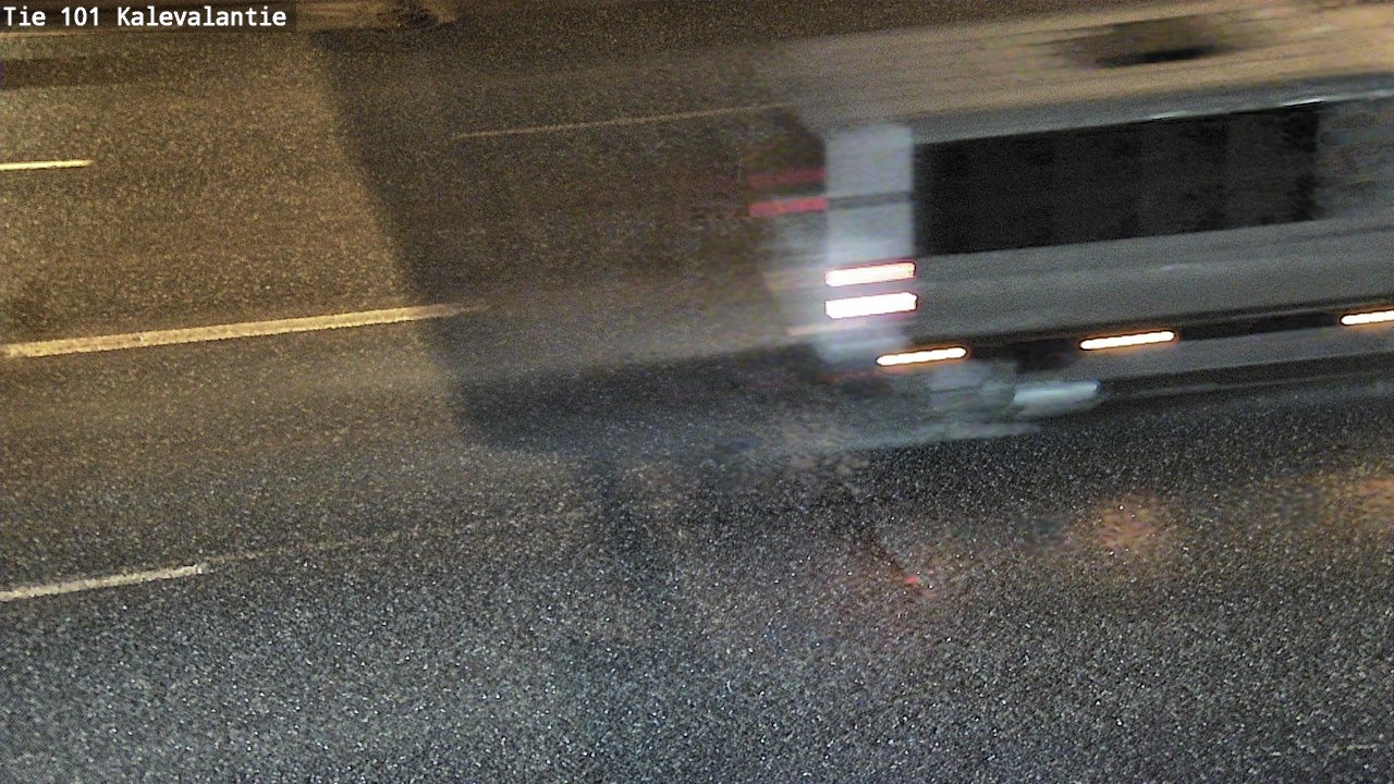 Weather Camera Image Väg 101 Kalevalantie, Espoo, Uusimaa