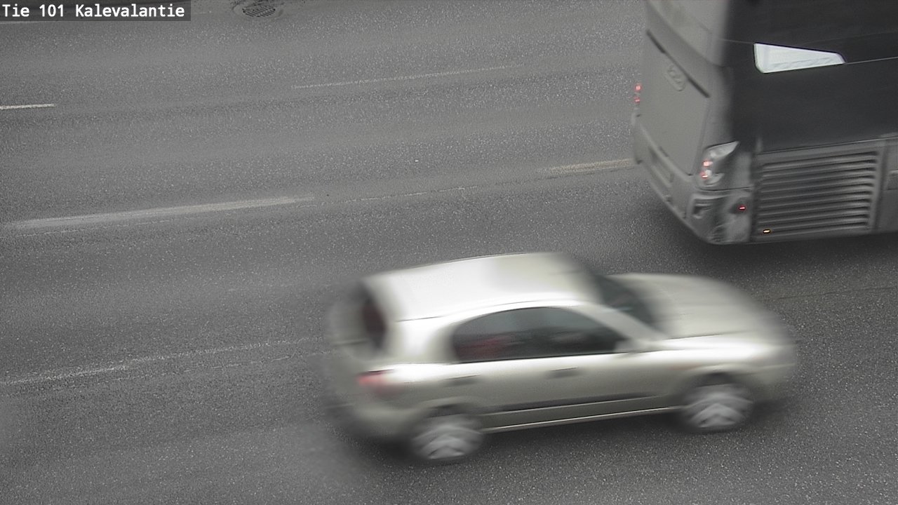 Weather Camera Image Road 101 Kalevalantie, Espoo, Uusimaa