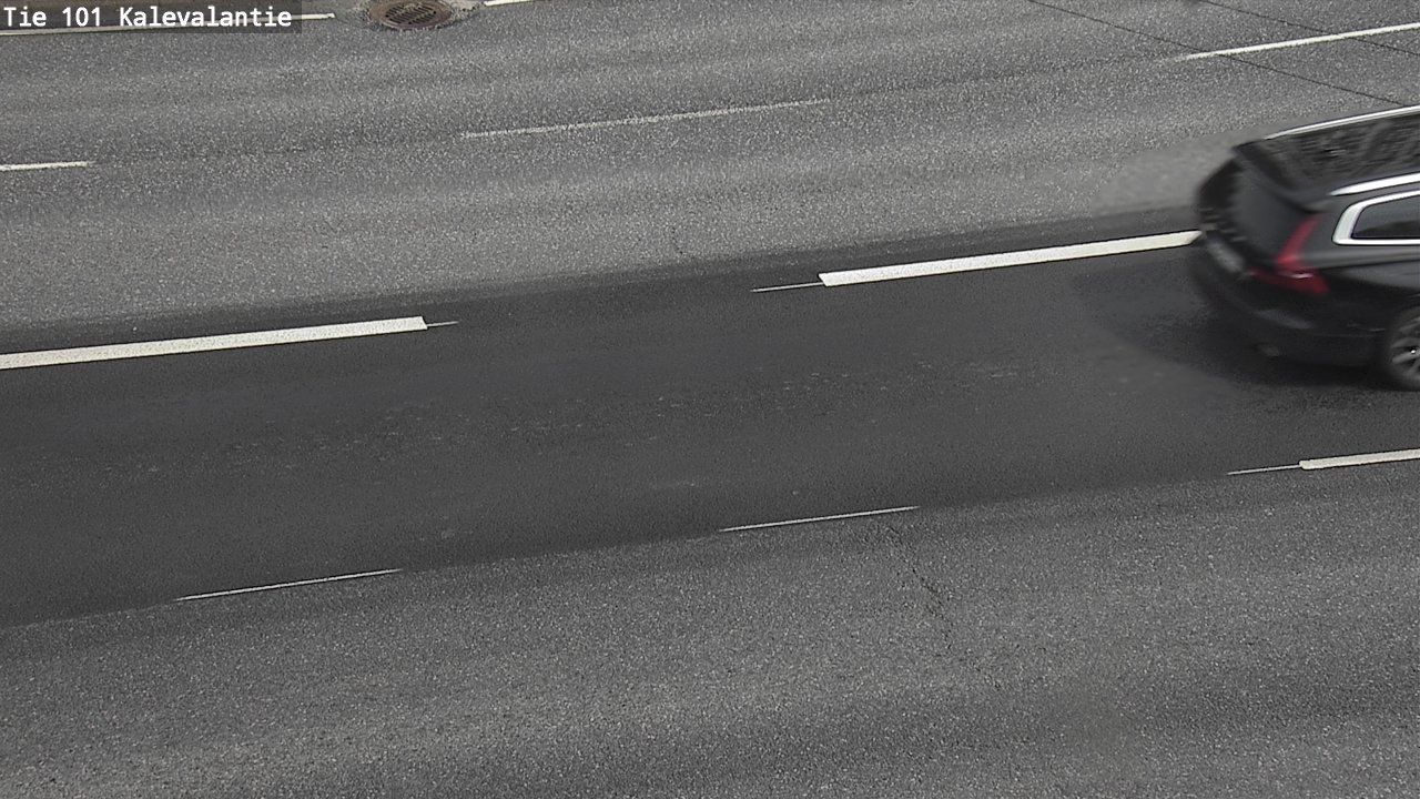 Weather Camera Image Road 101 Kalevalantie, Espoo, Uusimaa