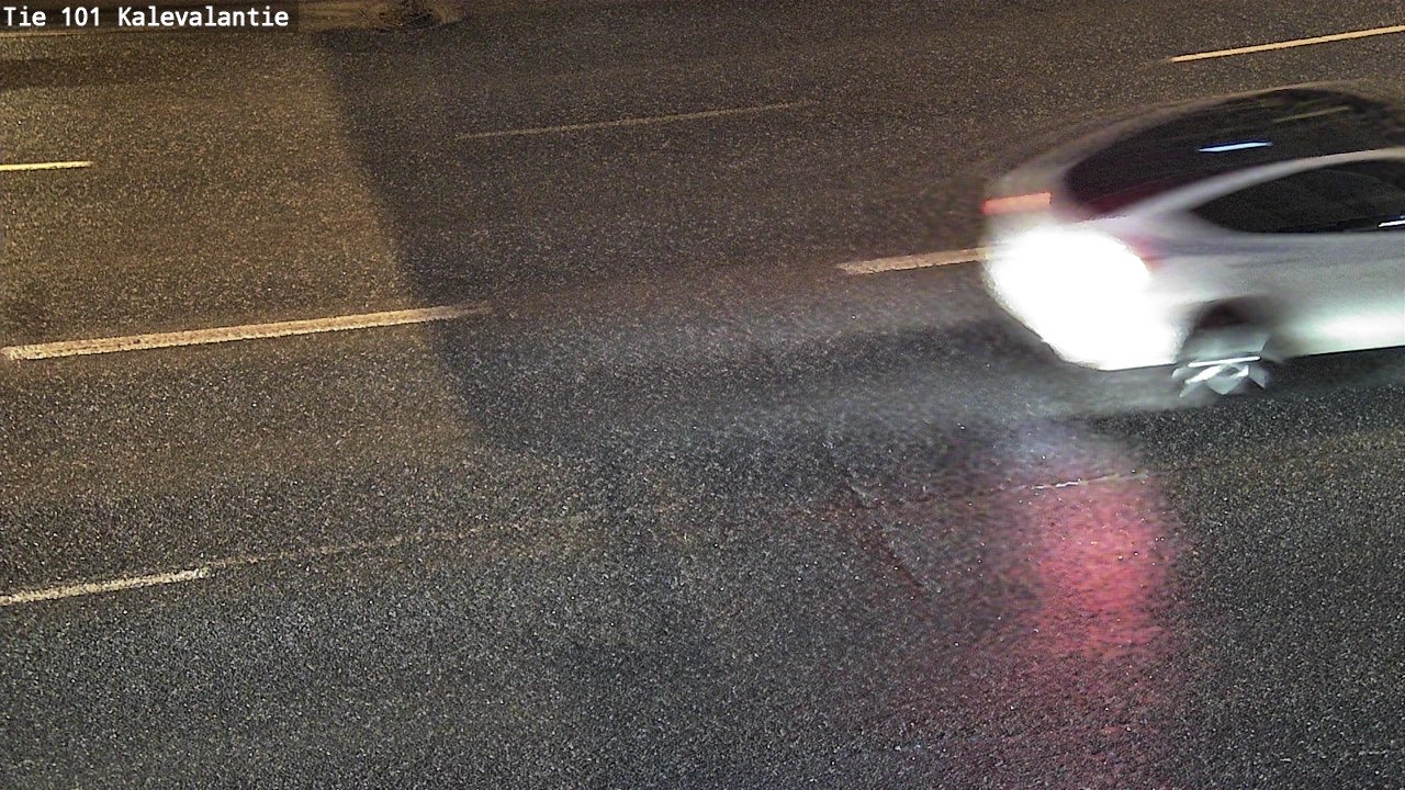 Weather Camera Image Väg 101 Kalevalantie, Espoo, Uusimaa