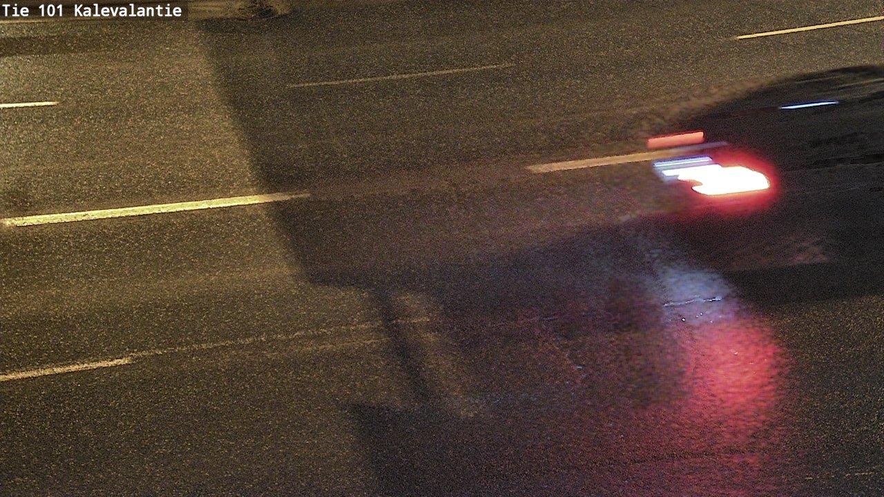 Weather Camera Image Väg 101 Kalevalantie, Espoo, Uusimaa