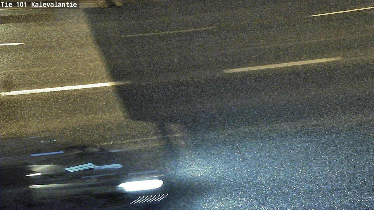 Weather Camera Image Väg 101 Kalevalantie, Espoo, Uusimaa