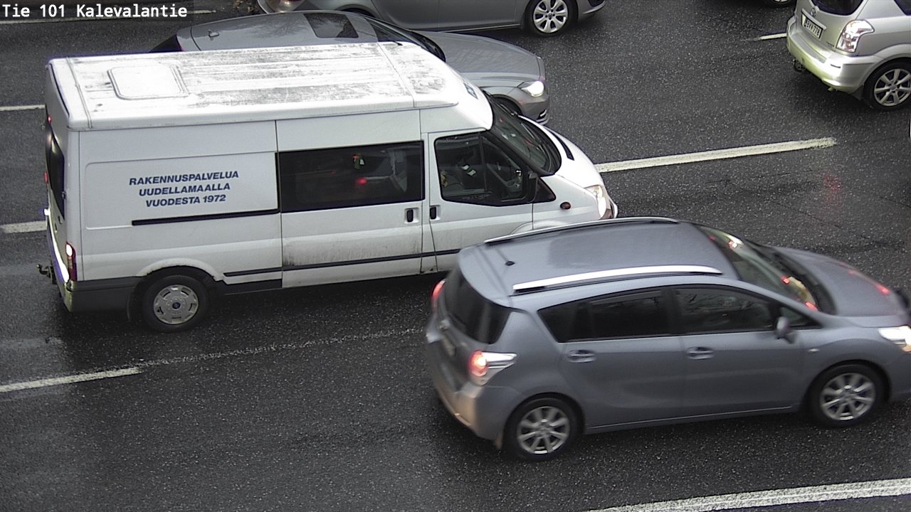 Weather Camera Image Road 101 Kalevalantie, Espoo, Uusimaa