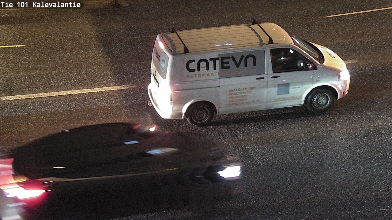 Weather Camera Image Väg 101 Kalevalantie, Espoo, Uusimaa