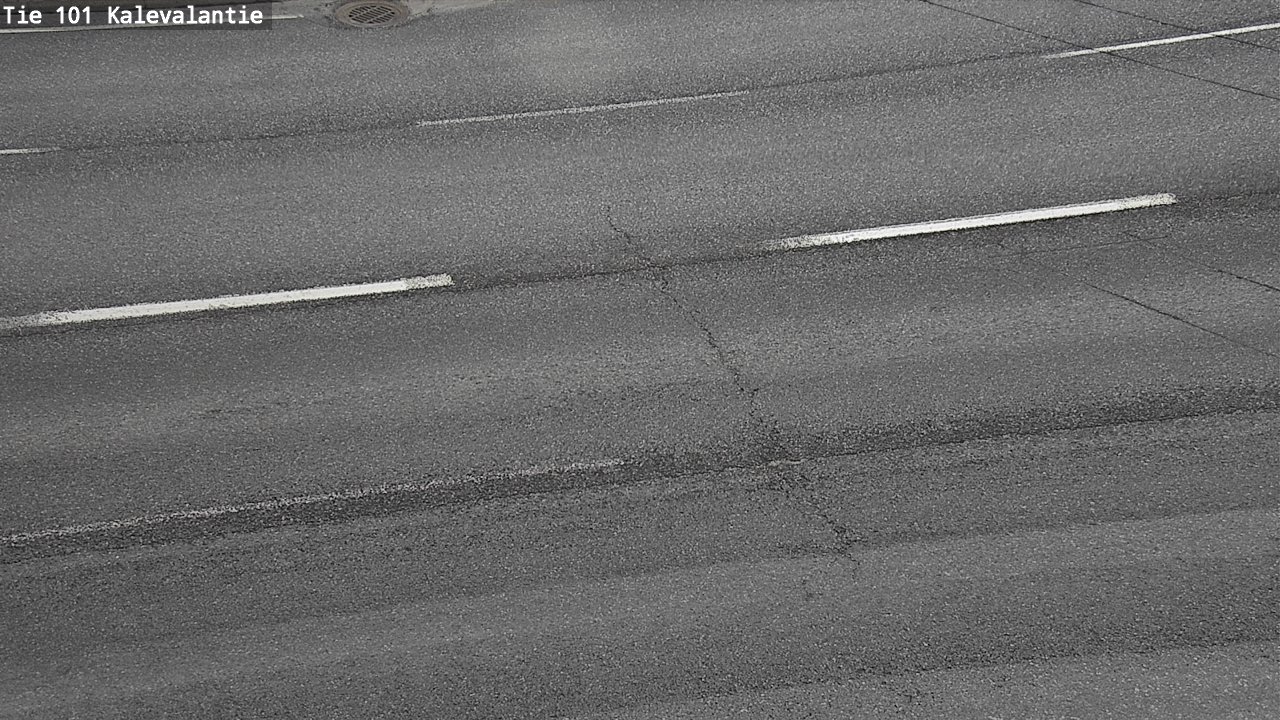 Weather Camera Image Väg 101 Kalevalantie, Espoo, Uusimaa