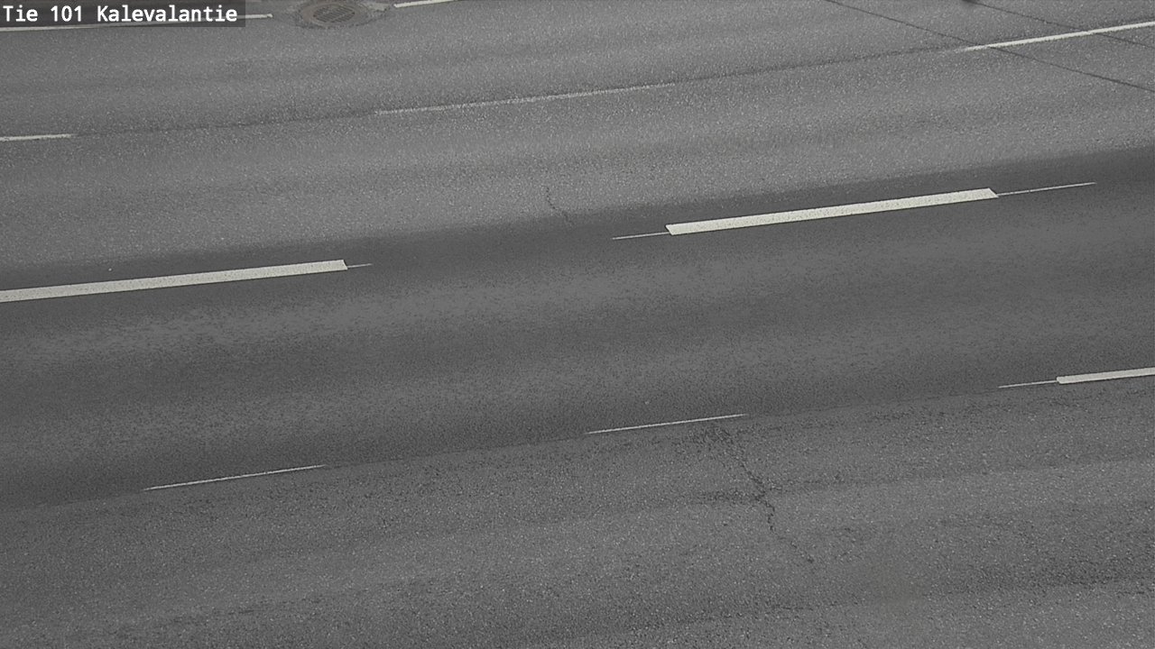 Weather Camera Image Väg 101 Kalevalantie, Espoo, Uusimaa