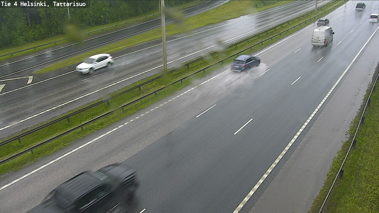 Weather Camera Image Väg 4 Helsingfors, Tattarmossen, Helsinki, Uusimaa