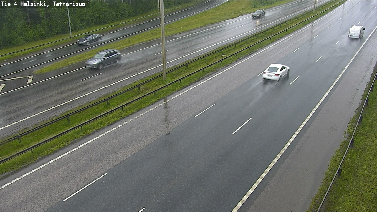 Weather Camera Image Väg 4 Helsingfors, Tattarmossen, Helsinki, Uusimaa