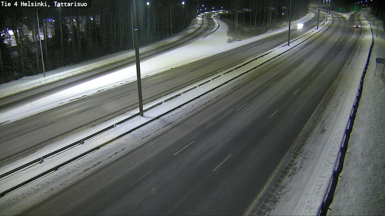 Weather Camera Image Väg 4 Helsingfors, Tattarmossen, Helsinki, Uusimaa