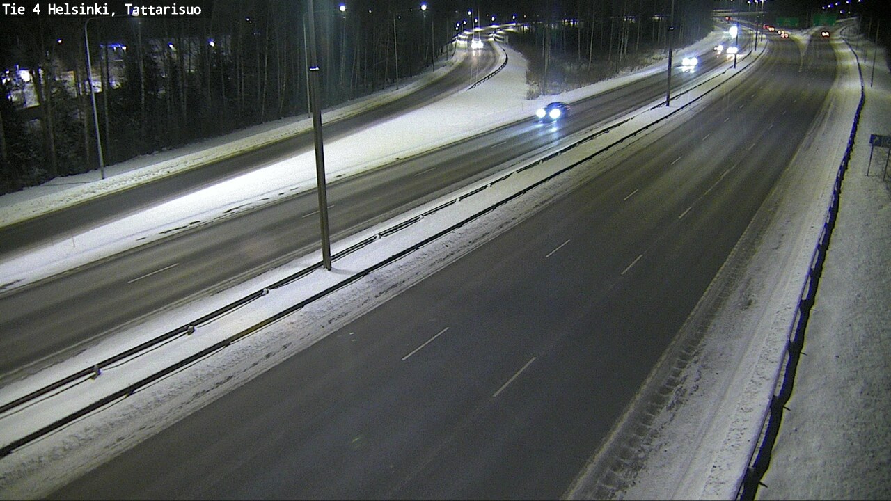 Weather Camera Image Väg 4 Helsingfors, Tattarmossen, Helsinki, Uusimaa