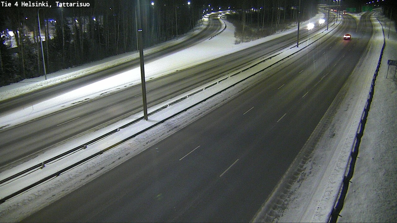 Weather Camera Image Väg 4 Helsingfors, Tattarmossen, Helsinki, Uusimaa