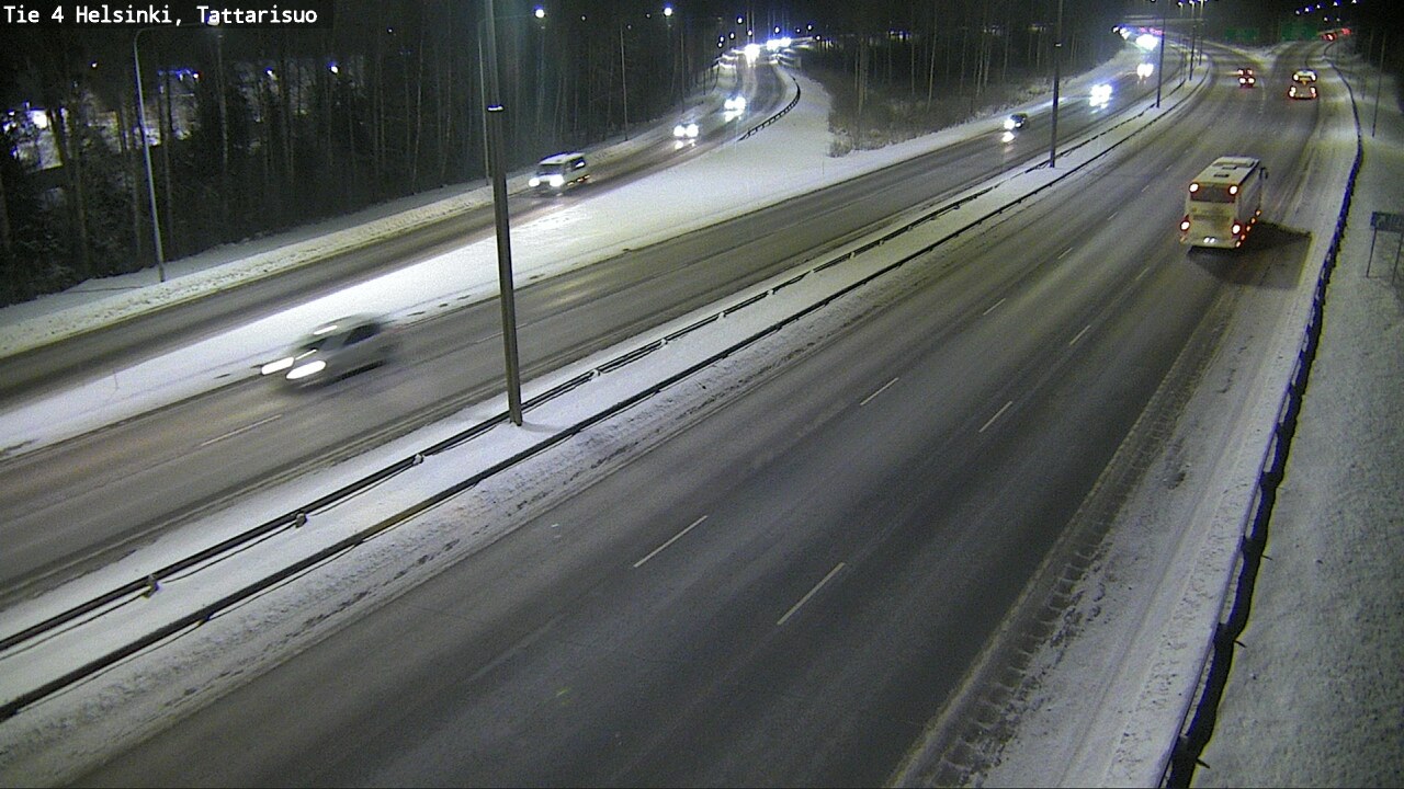 Weather Camera Image Väg 4 Helsingfors, Tattarmossen, Helsinki, Uusimaa