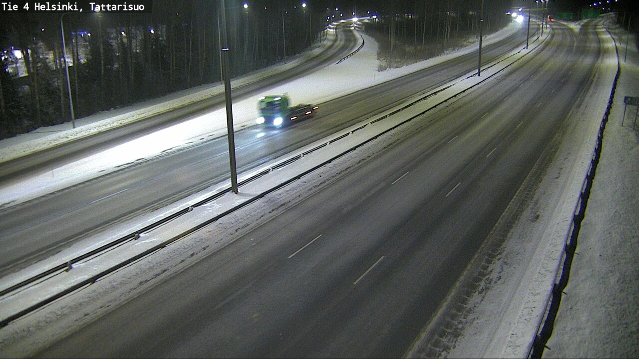 Weather Camera Image Väg 4 Helsingfors, Tattarmossen, Helsinki, Uusimaa