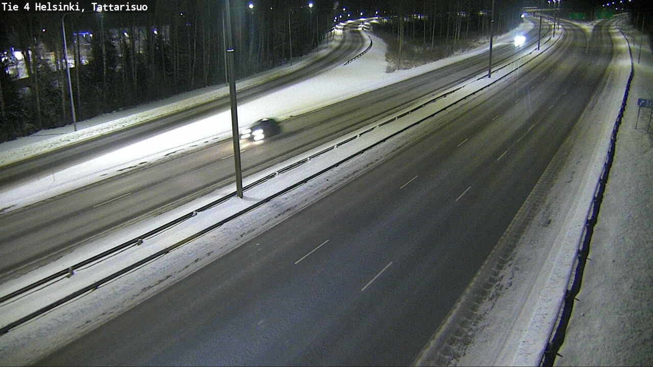 Weather Camera Image Väg 4 Helsingfors, Tattarmossen, Helsinki, Uusimaa