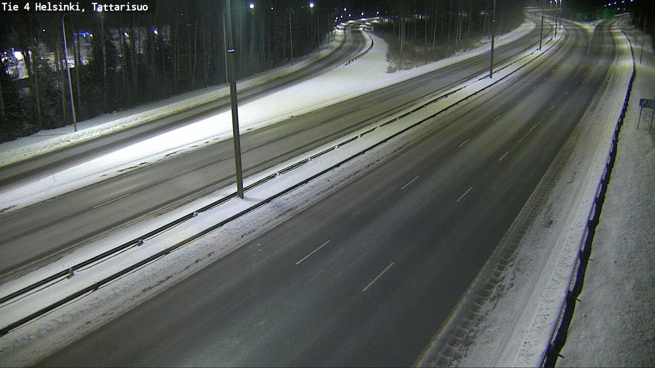 Weather Camera Image Väg 4 Helsingfors, Tattarmossen, Helsinki, Uusimaa