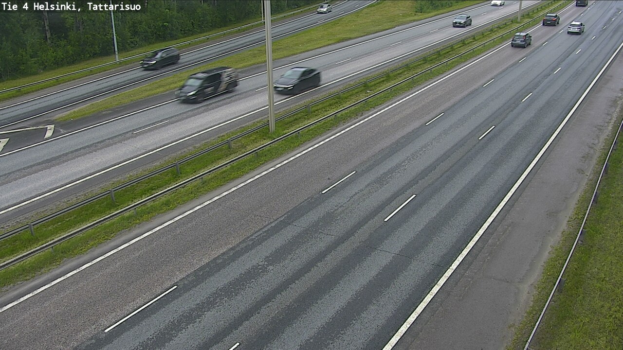 Weather Camera Image Väg 4 Helsingfors, Tattarmossen, Helsinki, Uusimaa