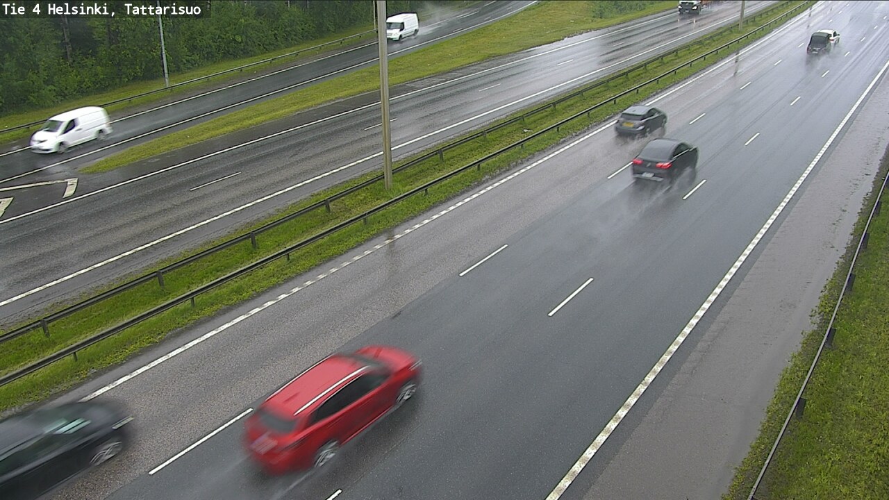 Weather Camera Image Väg 4 Helsingfors, Tattarmossen, Helsinki, Uusimaa