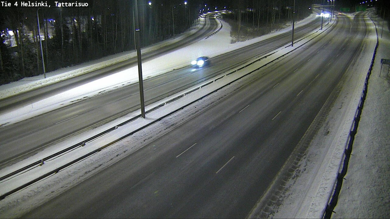 Weather Camera Image Väg 4 Helsingfors, Tattarmossen, Helsinki, Uusimaa