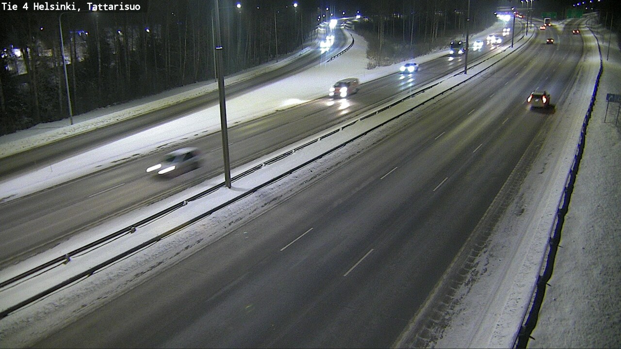 Weather Camera Image Väg 4 Helsingfors, Tattarmossen, Helsinki, Uusimaa