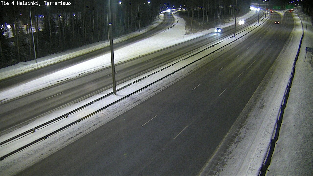 Weather Camera Image Väg 4 Helsingfors, Tattarmossen, Helsinki, Uusimaa
