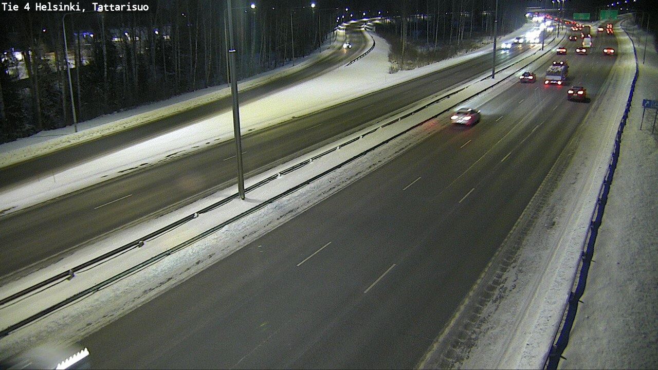 Weather Camera Image Väg 4 Helsingfors, Tattarmossen, Helsinki, Uusimaa