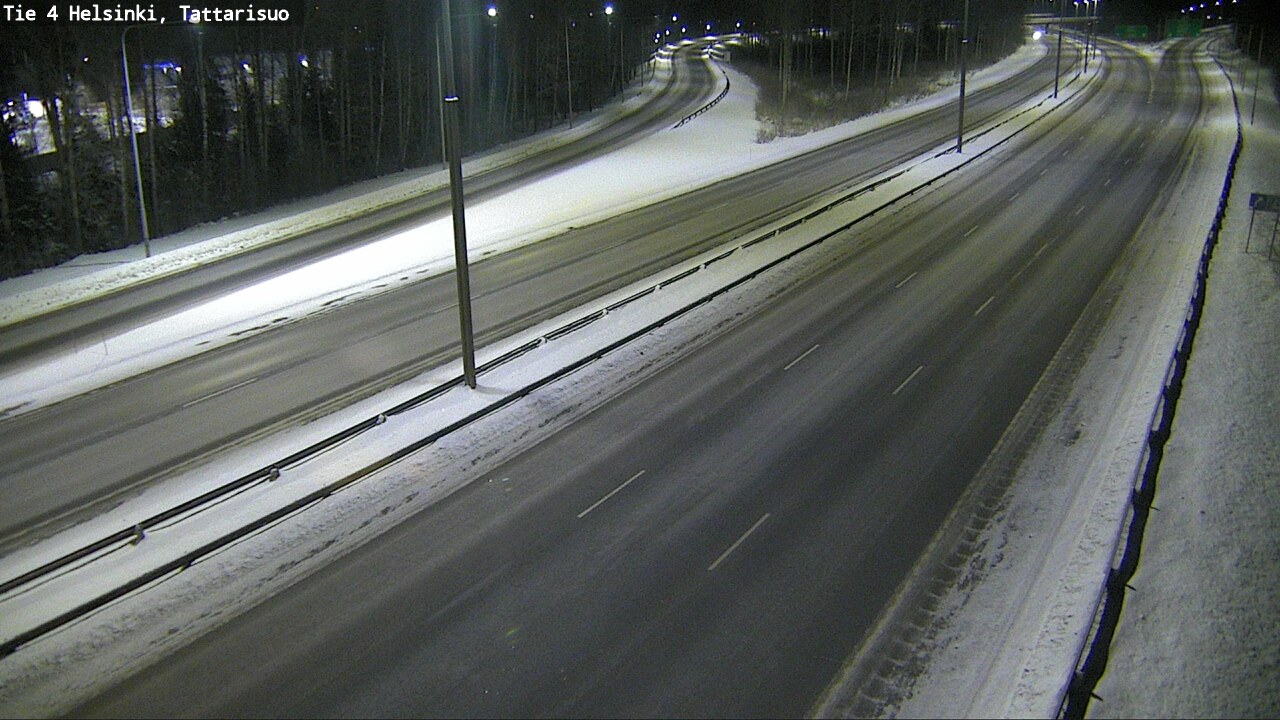 Weather Camera Image Väg 4 Helsingfors, Tattarmossen, Helsinki, Uusimaa