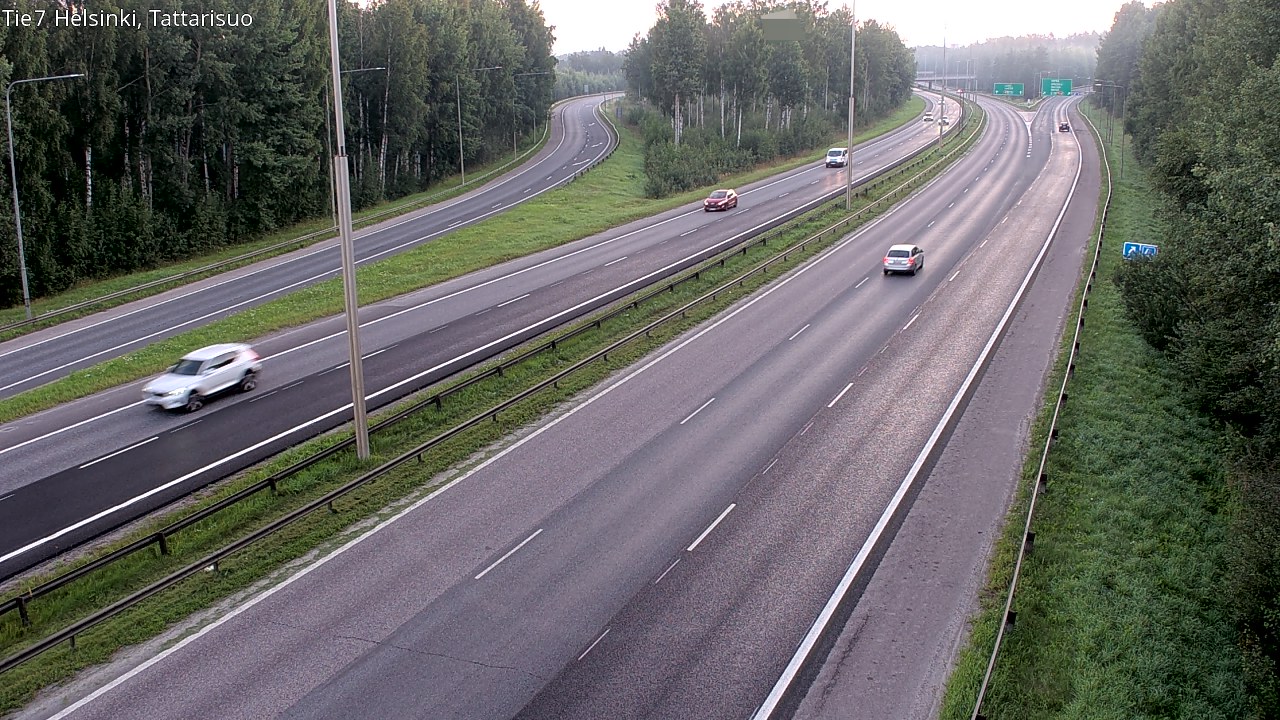 Weather Camera Image Väg 4 Helsingfors, Tattarmossen, Helsinki, Uusimaa