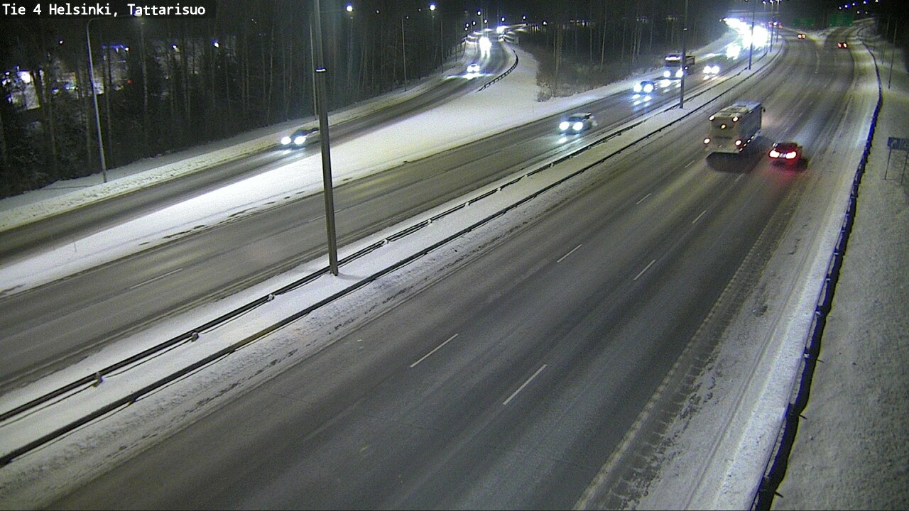 Weather Camera Image Väg 4 Helsingfors, Tattarmossen, Helsinki, Uusimaa
