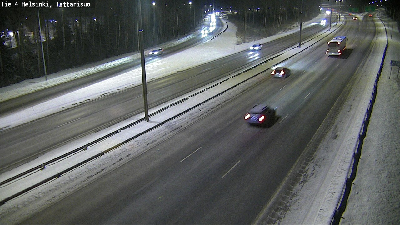 Weather Camera Image Väg 4 Helsingfors, Tattarmossen, Helsinki, Uusimaa