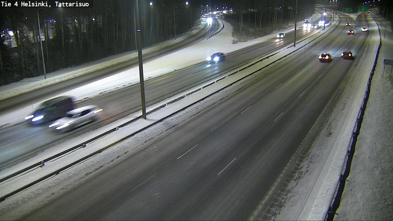 Weather Camera Image Väg 4 Helsingfors, Tattarmossen, Helsinki, Uusimaa