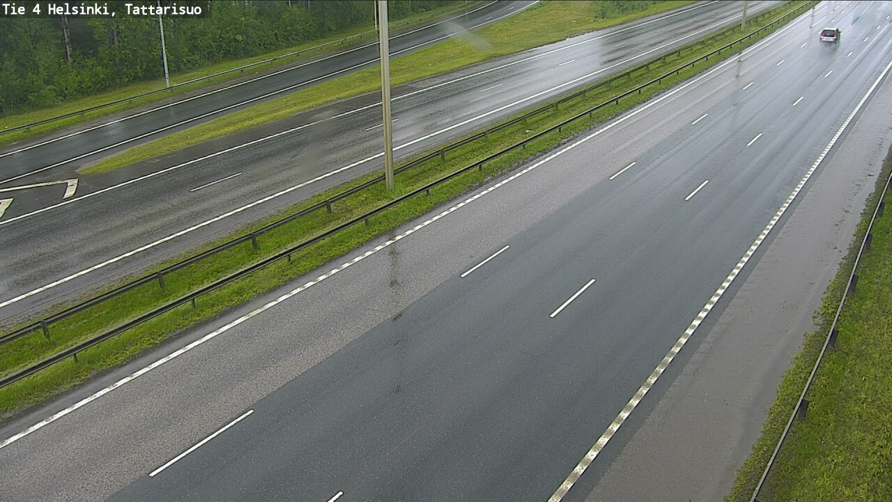 Weather Camera Image Väg 4 Helsingfors, Tattarmossen, Helsinki, Uusimaa