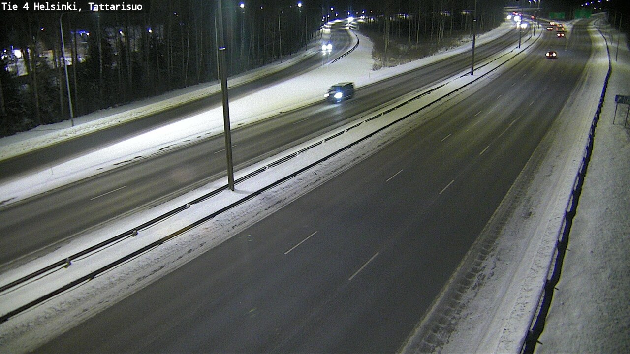 Weather Camera Image Väg 4 Helsingfors, Tattarmossen, Helsinki, Uusimaa