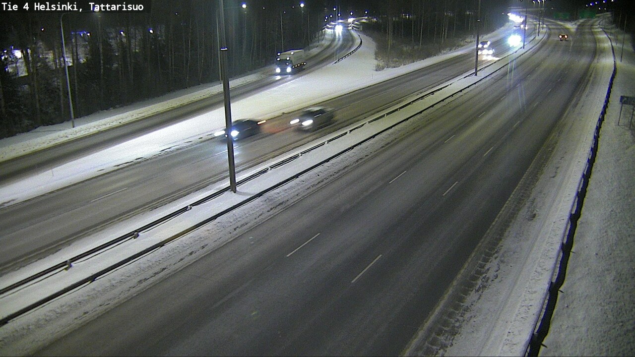 Weather Camera Image Väg 4 Helsingfors, Tattarmossen, Helsinki, Uusimaa