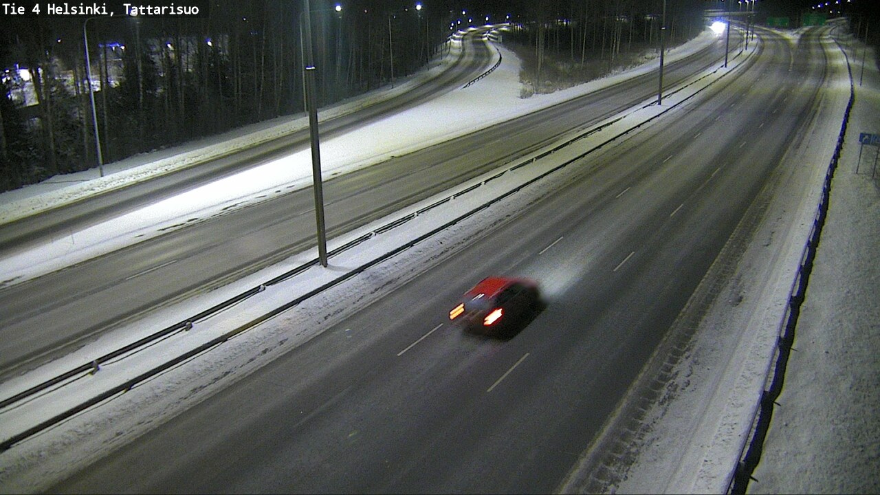 Weather Camera Image Väg 4 Helsingfors, Tattarmossen, Helsinki, Uusimaa