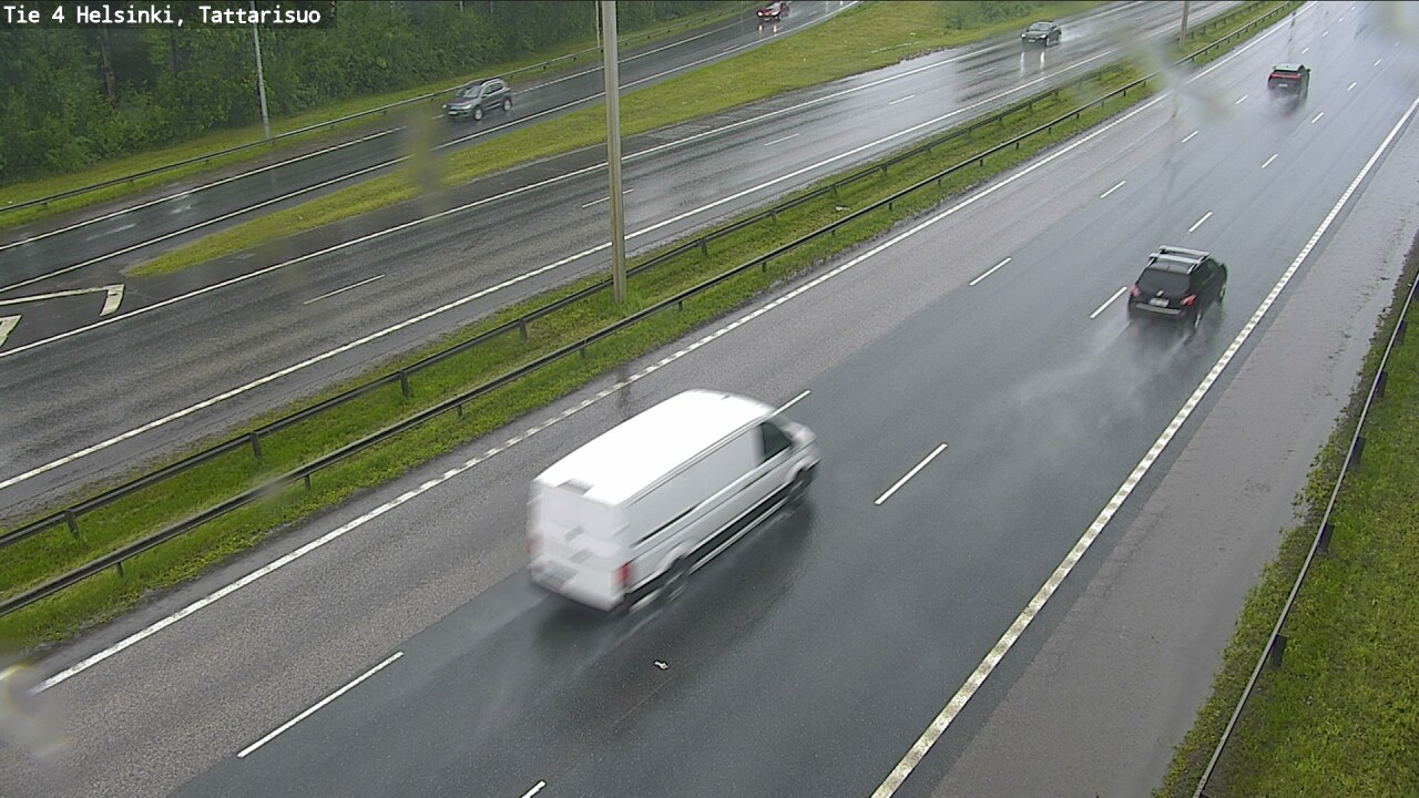 Weather Camera Image Väg 4 Helsingfors, Tattarmossen, Helsinki, Uusimaa