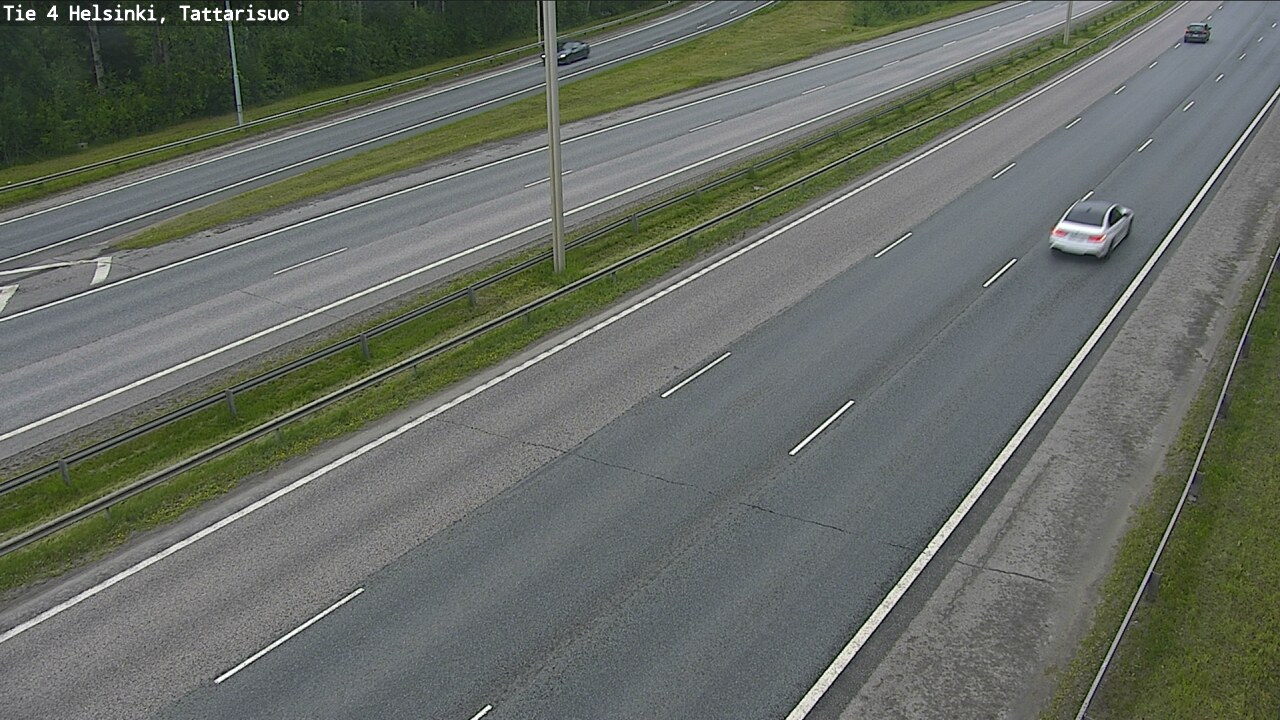 Weather Camera Image Väg 4 Helsingfors, Tattarmossen, Helsinki, Uusimaa