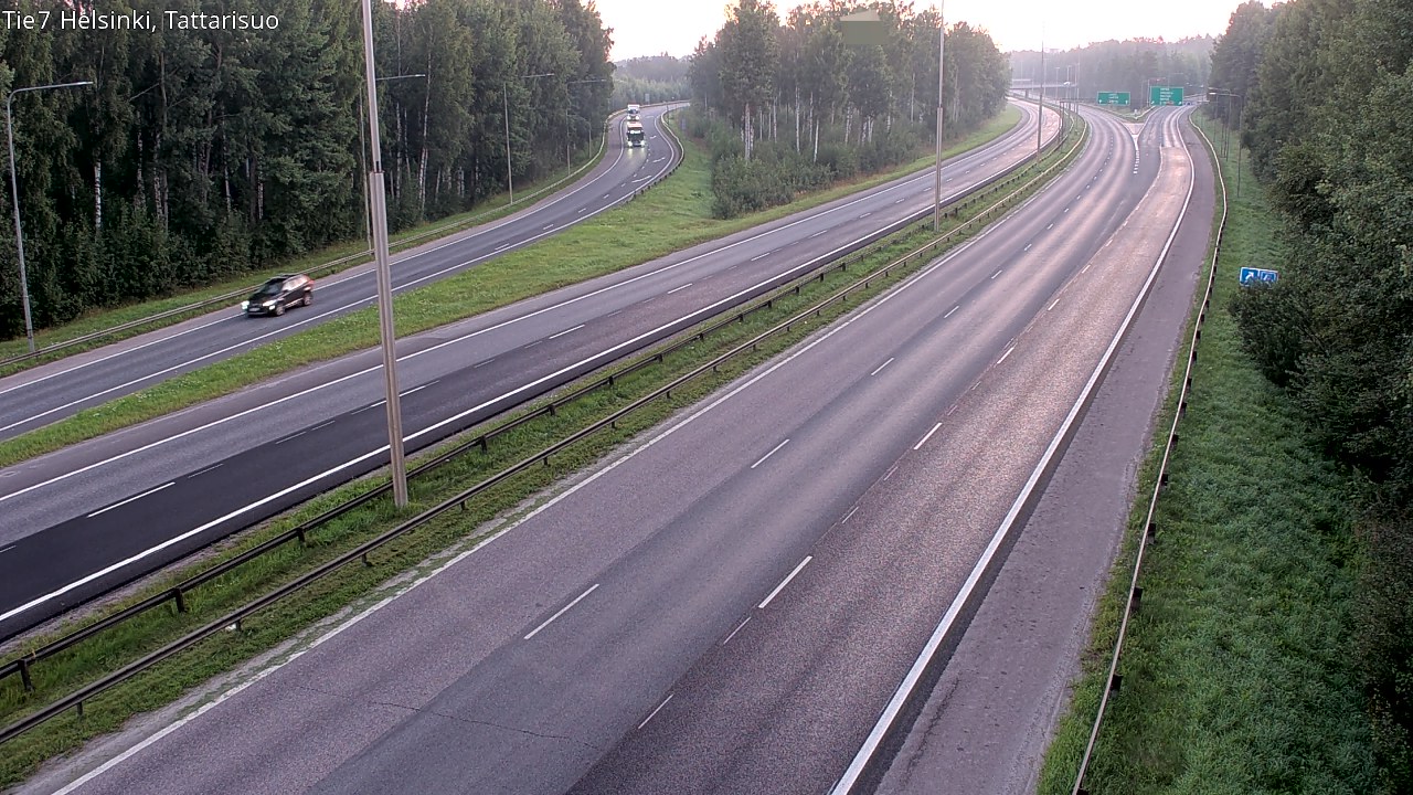 Weather Camera Image Väg 4 Helsingfors, Tattarmossen, Helsinki, Uusimaa