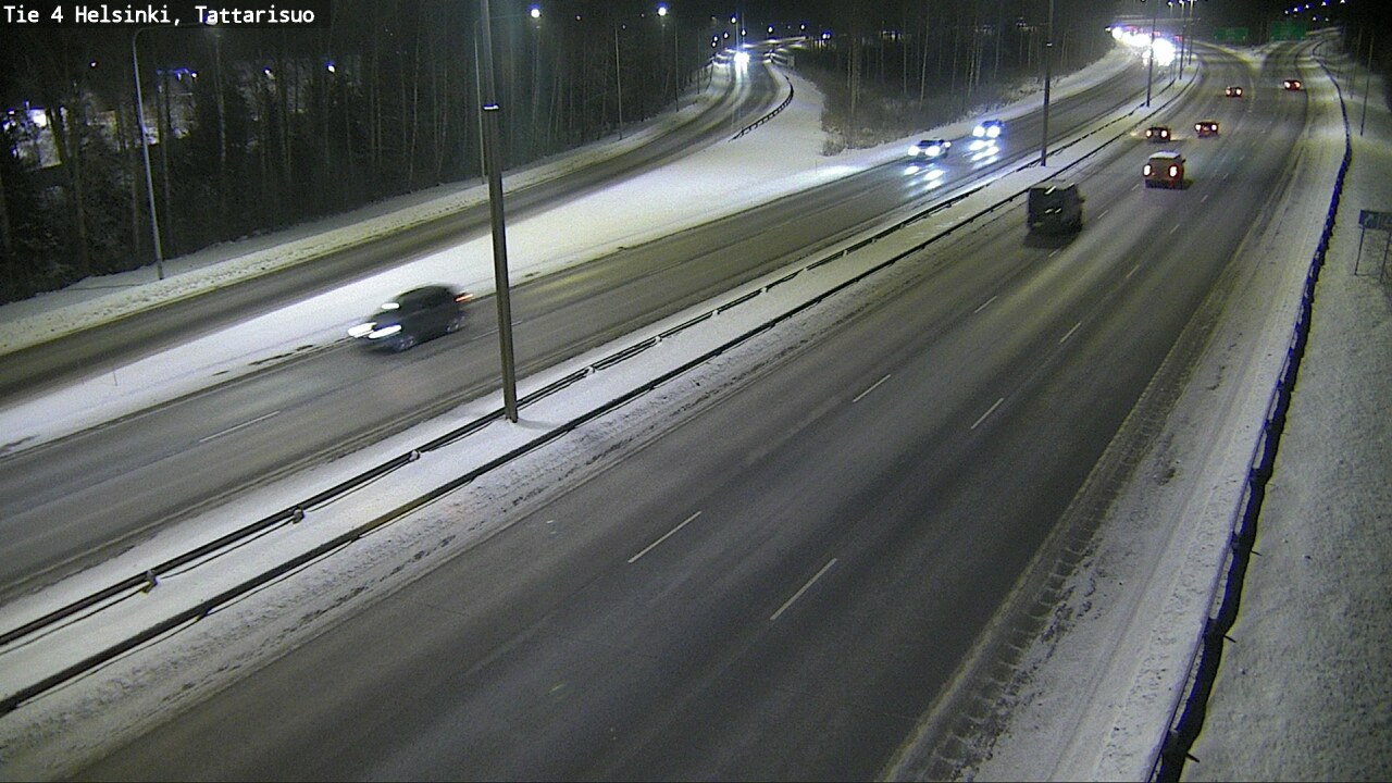 Weather Camera Image Väg 4 Helsingfors, Tattarmossen, Helsinki, Uusimaa