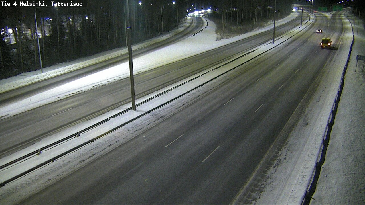 Weather Camera Image Väg 4 Helsingfors, Tattarmossen, Helsinki, Uusimaa