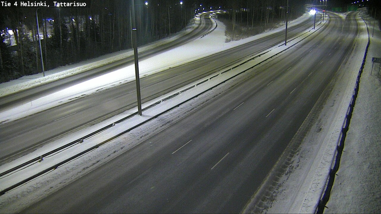 Weather Camera Image Väg 4 Helsingfors, Tattarmossen, Helsinki, Uusimaa