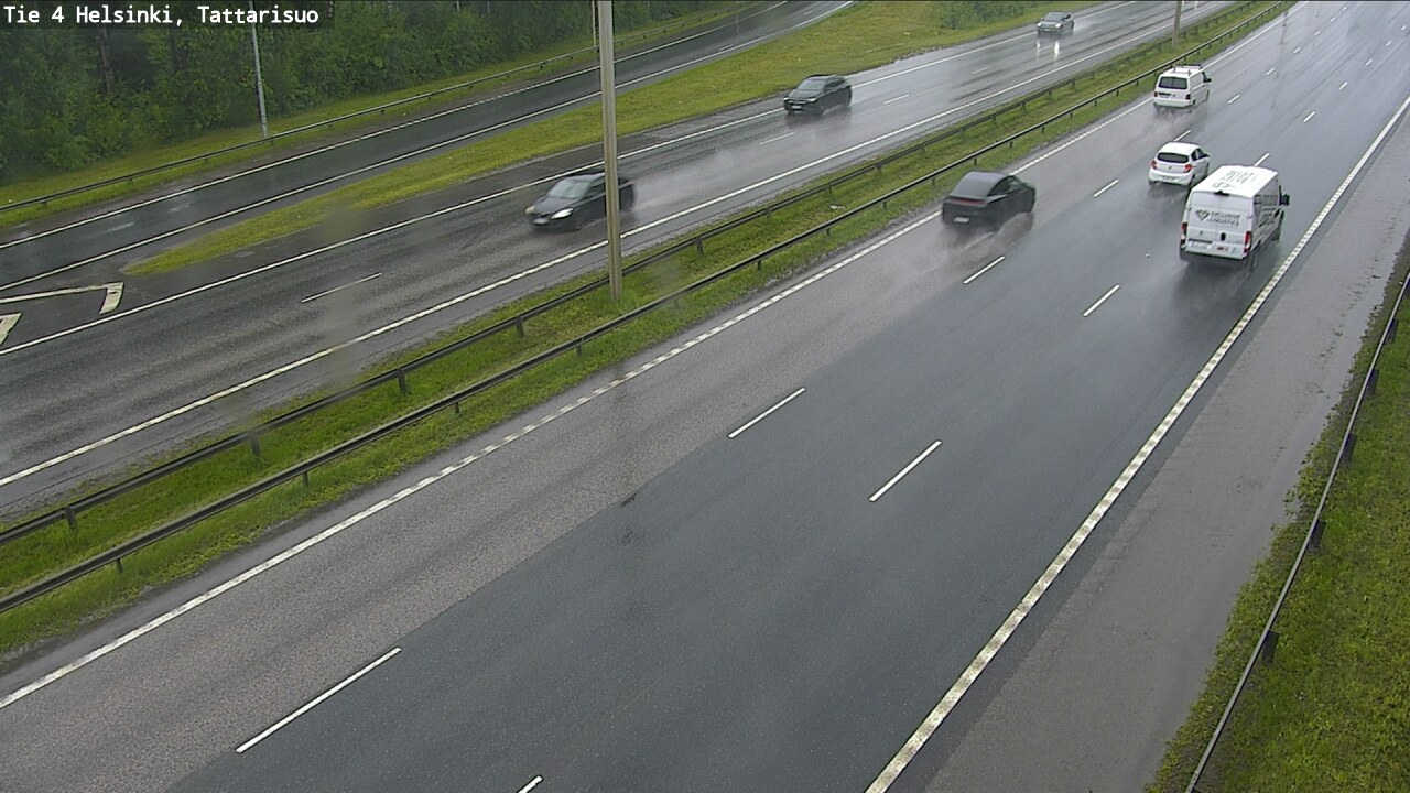 Weather Camera Image Väg 4 Helsingfors, Tattarmossen, Helsinki, Uusimaa
