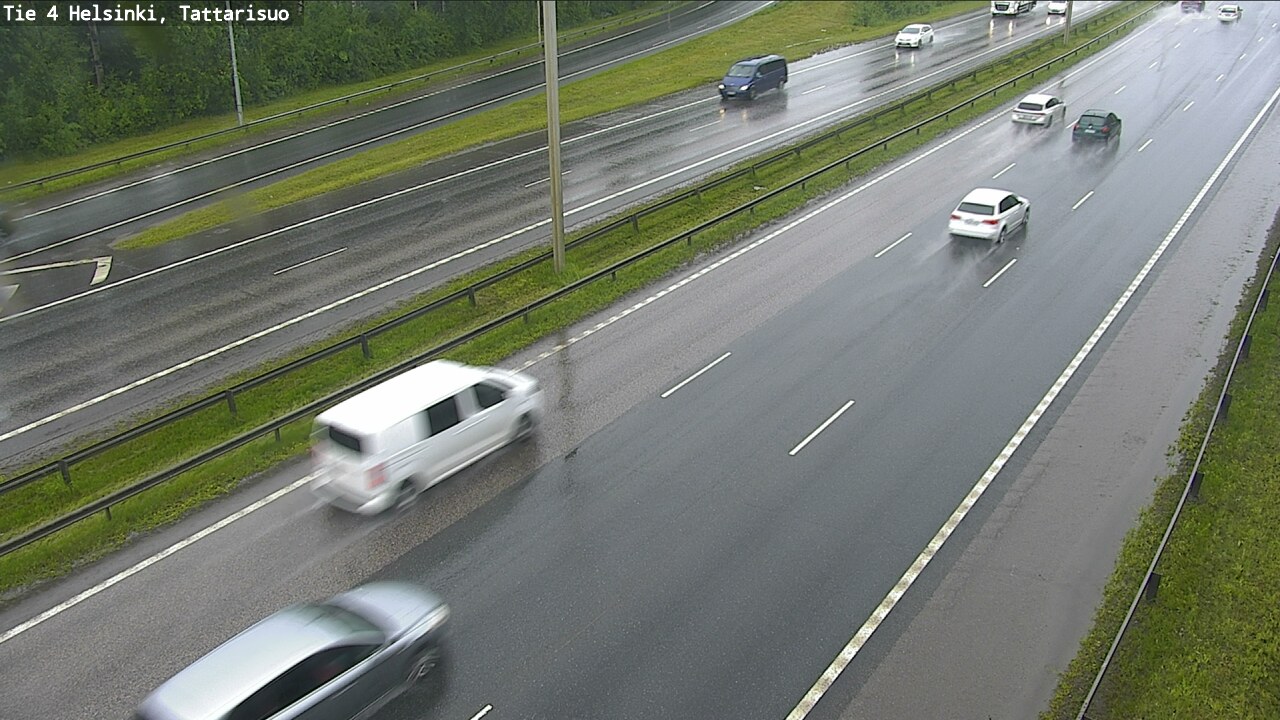 Weather Camera Image Väg 4 Helsingfors, Tattarmossen, Helsinki, Uusimaa