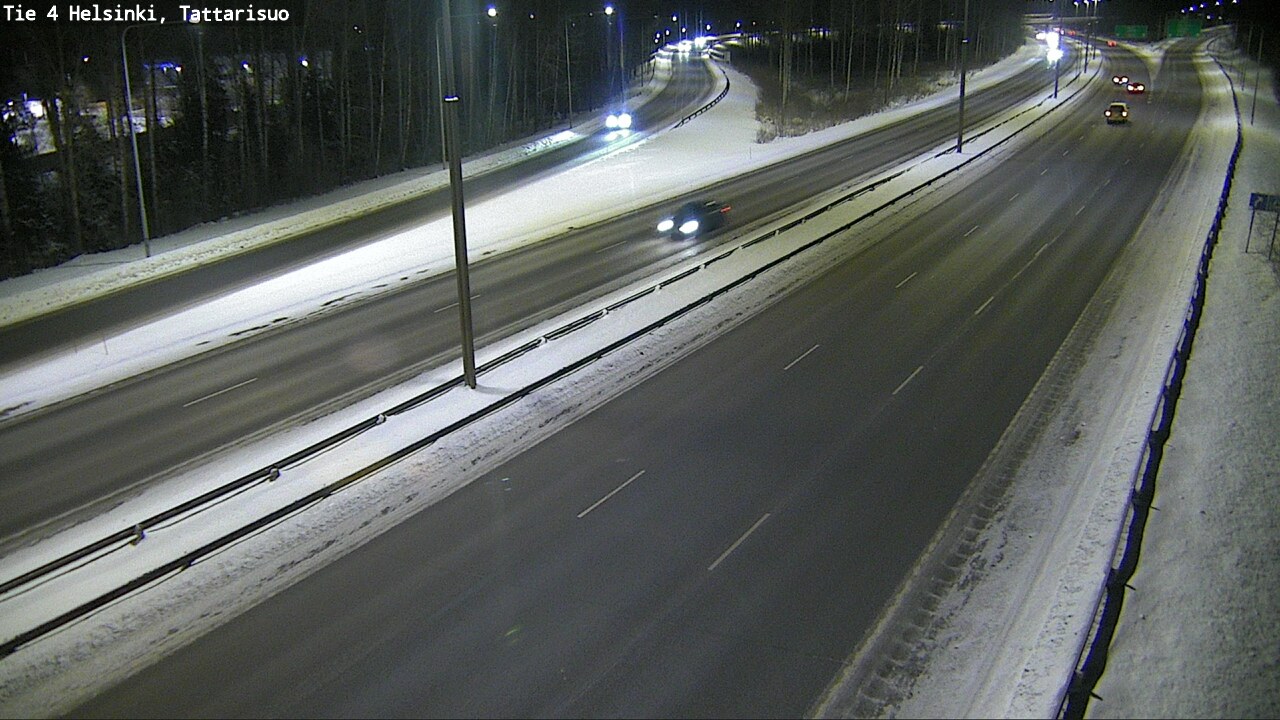 Weather Camera Image Väg 4 Helsingfors, Tattarmossen, Helsinki, Uusimaa