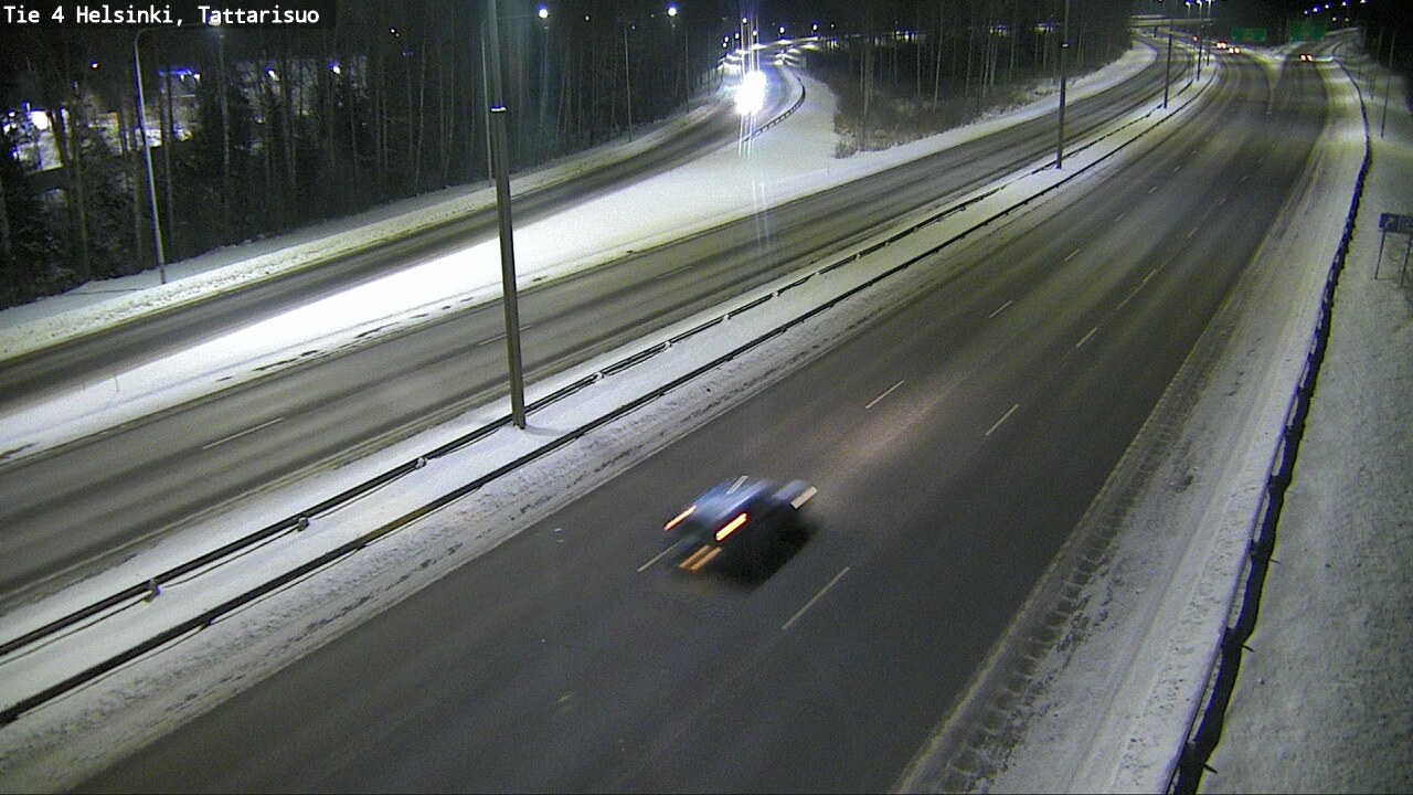 Weather Camera Image Väg 4 Helsingfors, Tattarmossen, Helsinki, Uusimaa