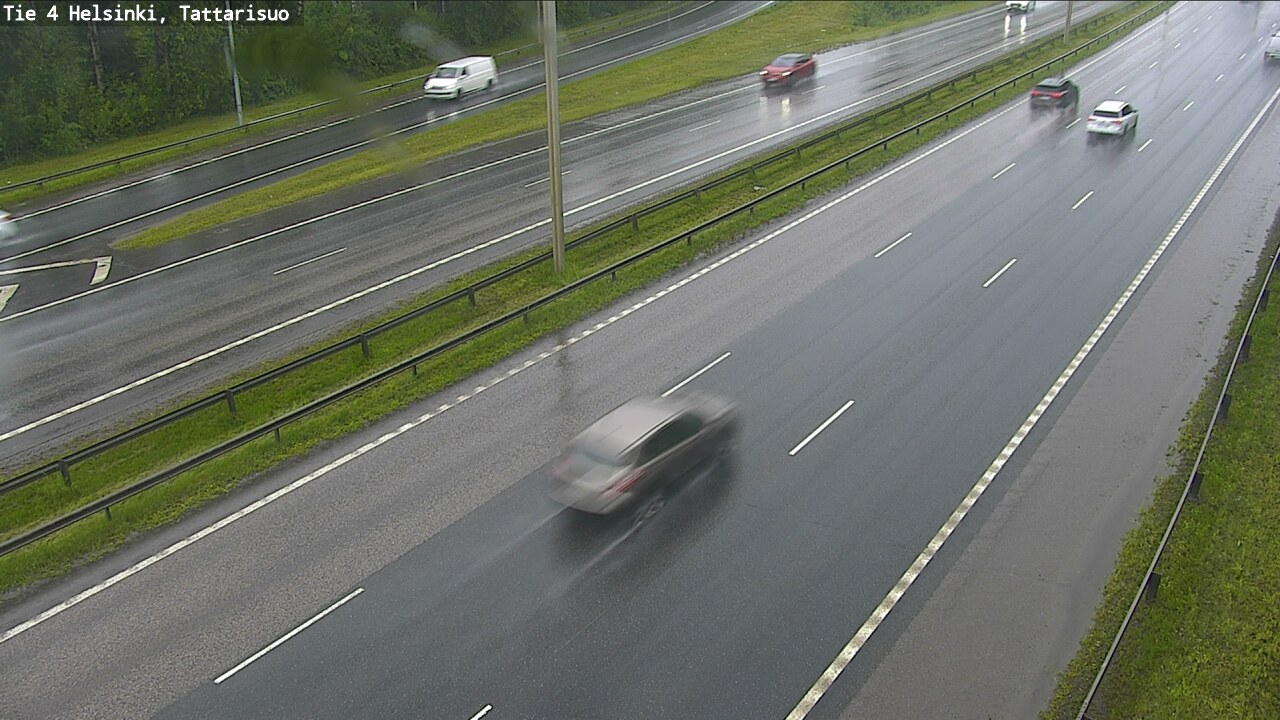Weather Camera Image Väg 4 Helsingfors, Tattarmossen, Helsinki, Uusimaa