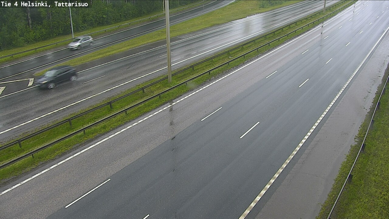 Weather Camera Image Väg 4 Helsingfors, Tattarmossen, Helsinki, Uusimaa